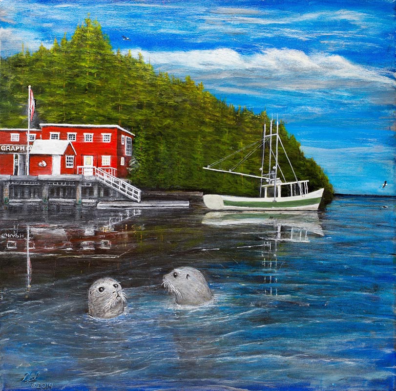 Telegraph Cove Seals by Neal Cronic