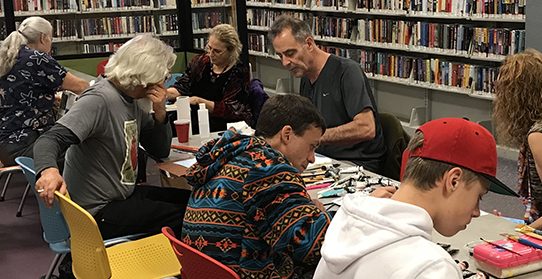 class-picture-library Neal Cronic art lessons