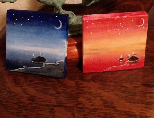 Small Acrylic Paintings.
